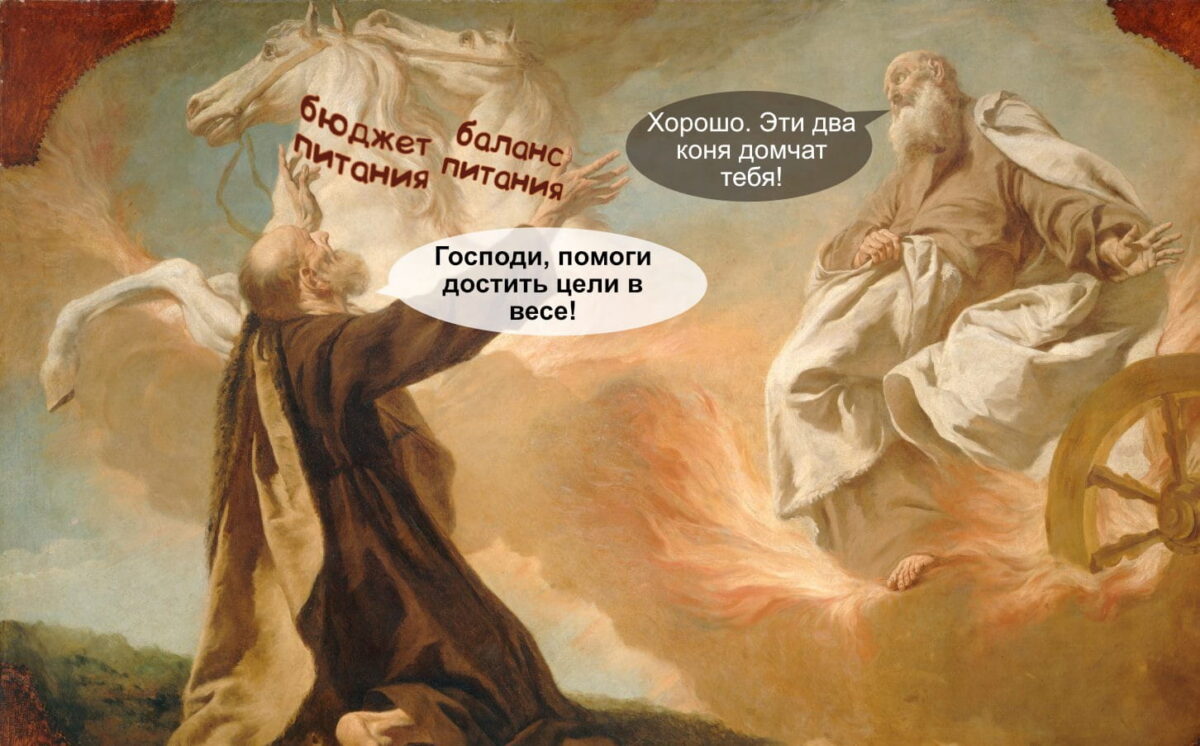 два коня
